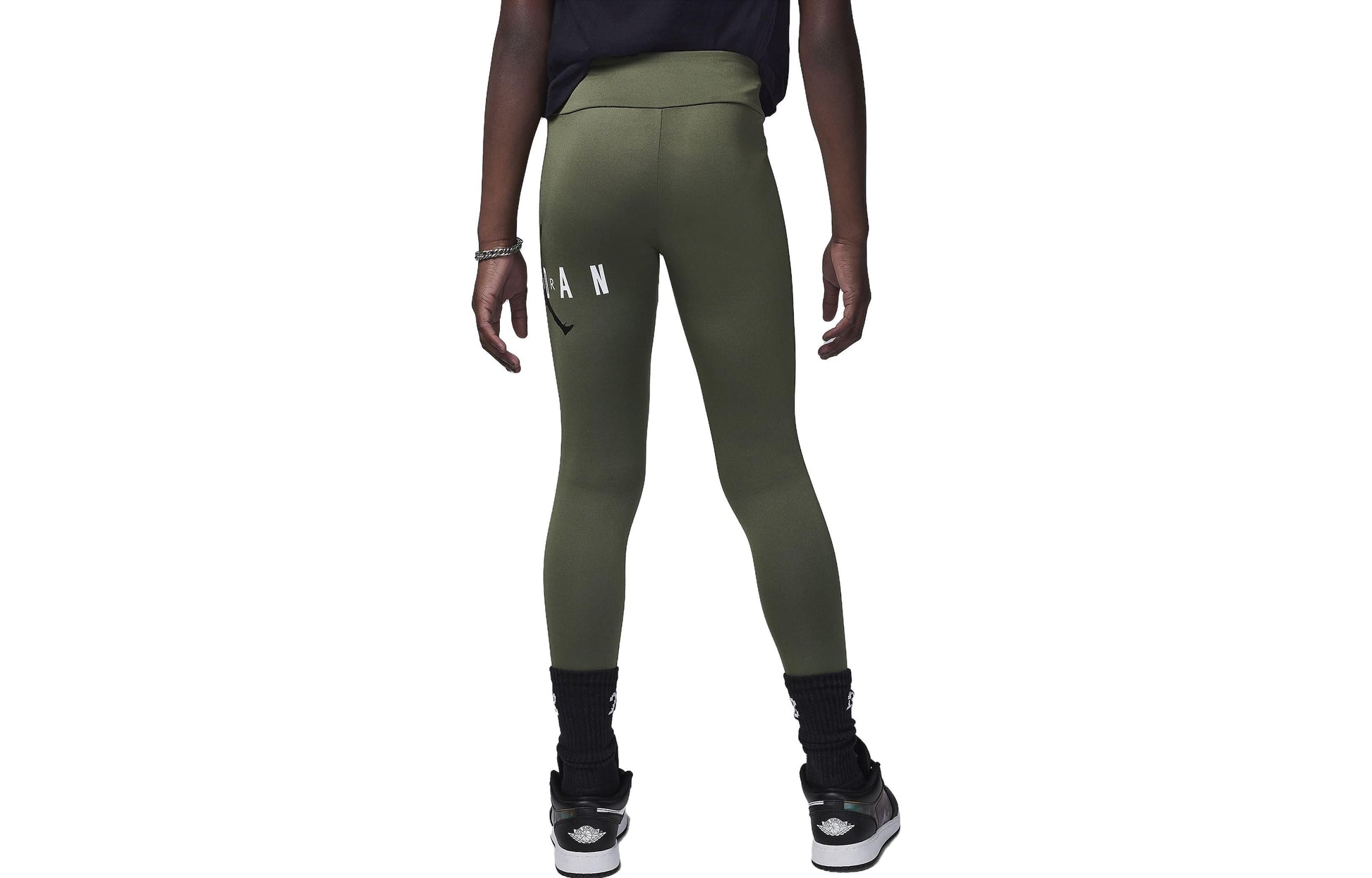 (GS) Air Jordan Jumpman Sustainable Leggings 'Olivegreen' 45B913-EF9