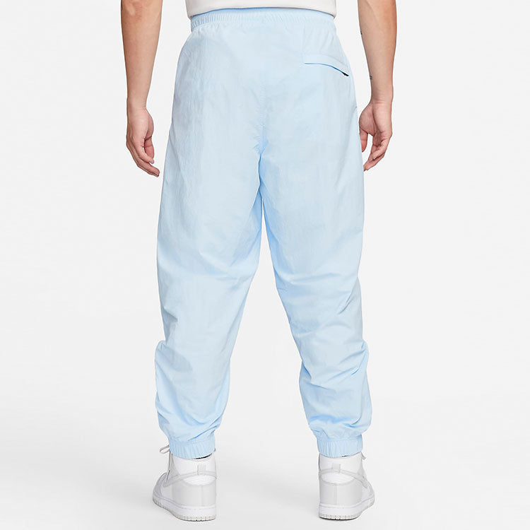 Nike Solo Swoosh Woven Track Pant 'Light Blue' DQ6572-441