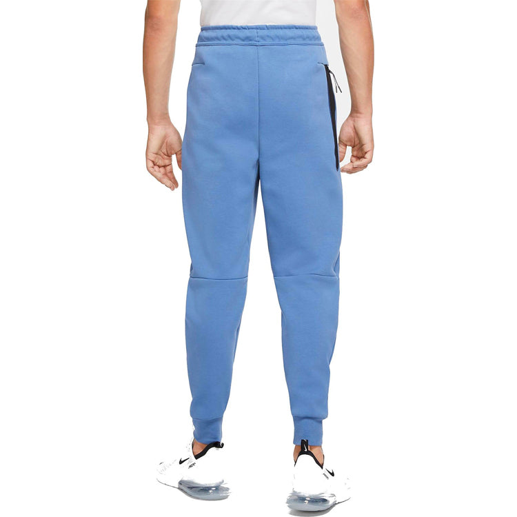 Men's Nike Nsw Tch Flc Jggr Solid Color logo Bundle Feet Sports Pants/Trousers/Joggers Blue CU4495-442