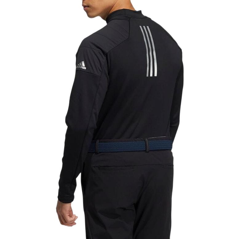 adidas Long Sleeve Round Neck Shirt 'Black' GT3426