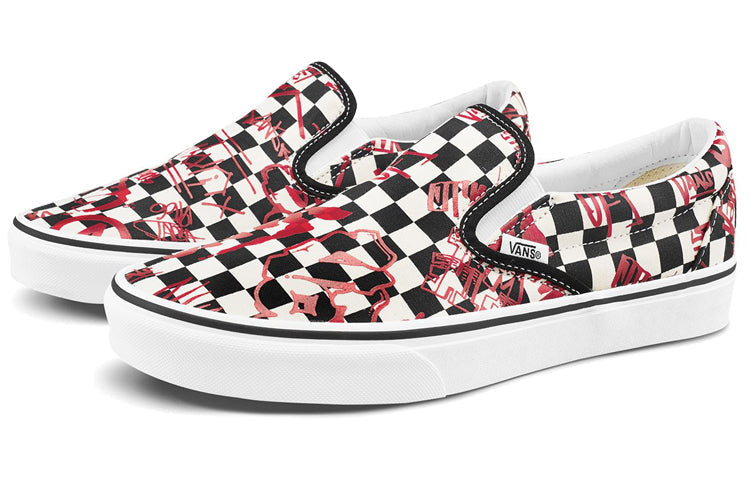 Vans Classic Slip-On 'Black White Red' VN0A4BV31IW