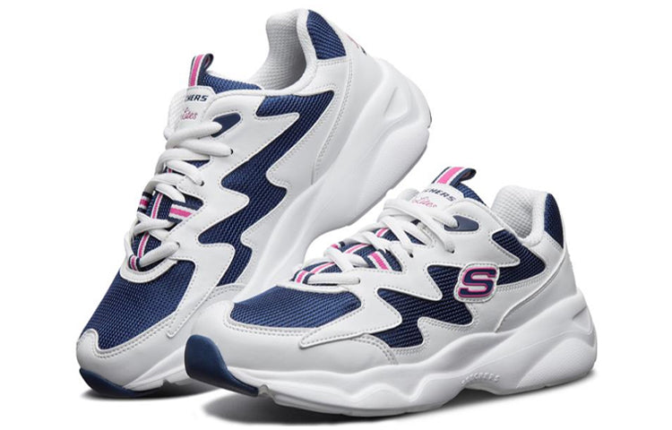(WMNS) Skechers D'lites Airy 'White Blue Pink' 88888105-WNVP