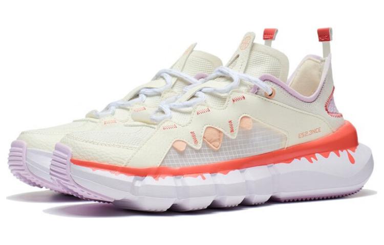 (WMNS) Li-Ning Essence 2.3 Lite 'Cream White Orange' ABCT050-3