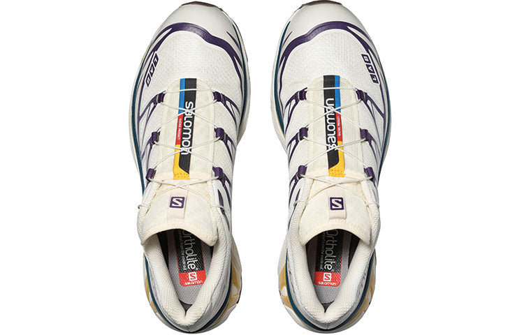 Salomon XT-6 'Beige Purple Yellow' 414546