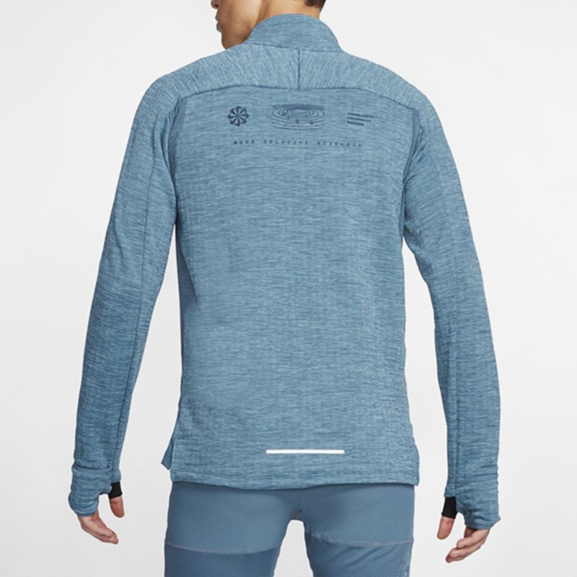Nike Dry Strike Knit Casual Training Sports Jacket Blue CJ5681-418
