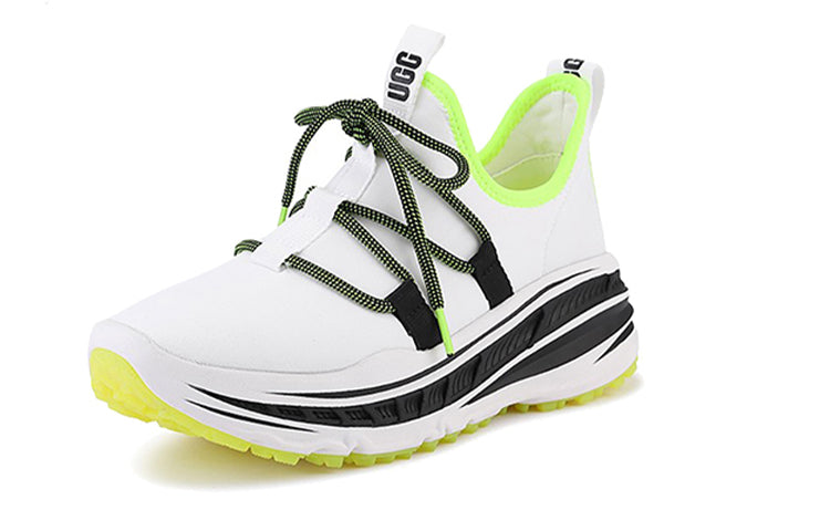 (WMNS) UGG Lace Runner 'White Yellow' 1112130-WYL