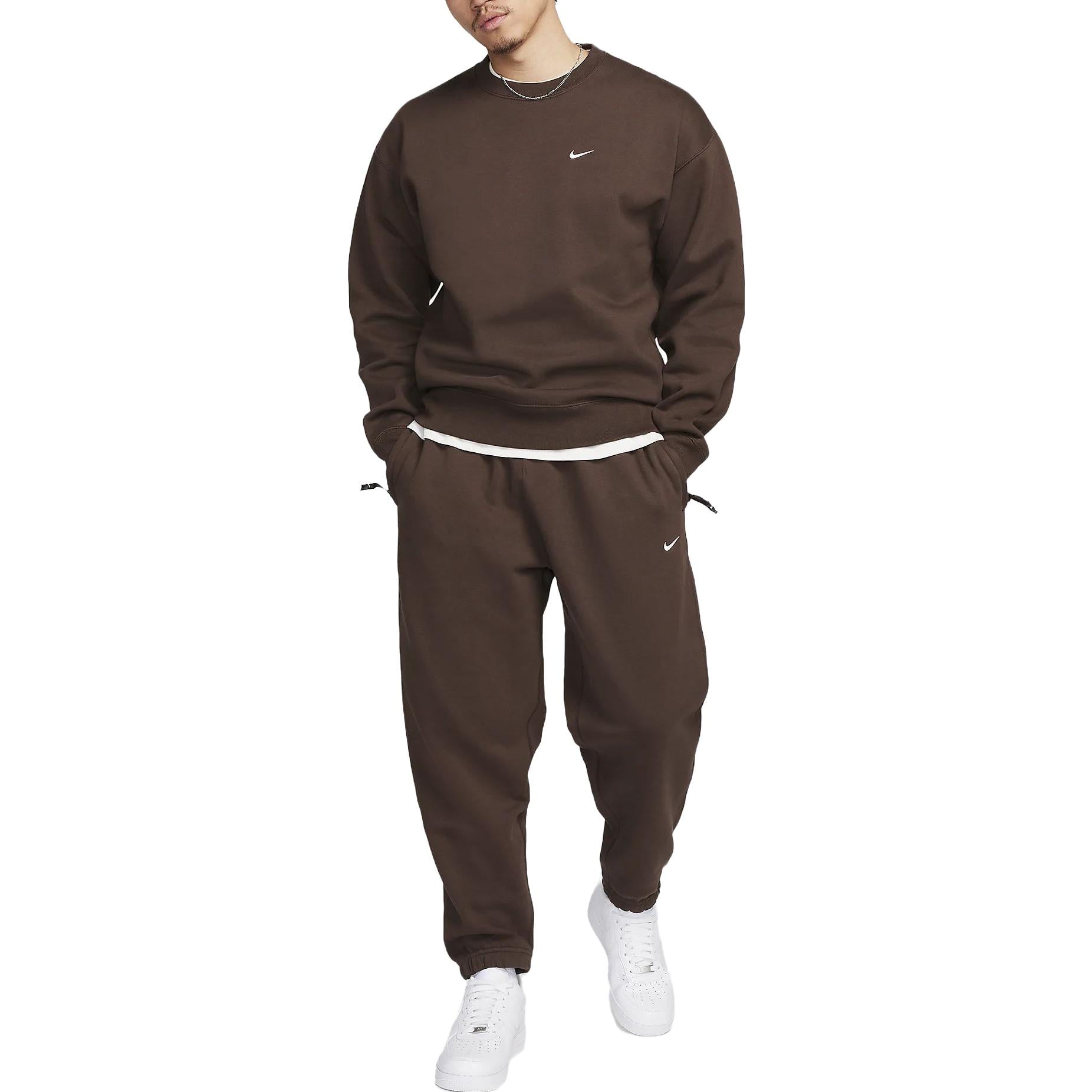 Nike Solo Swoosh Sweatpants 'Brown' DX1365-237