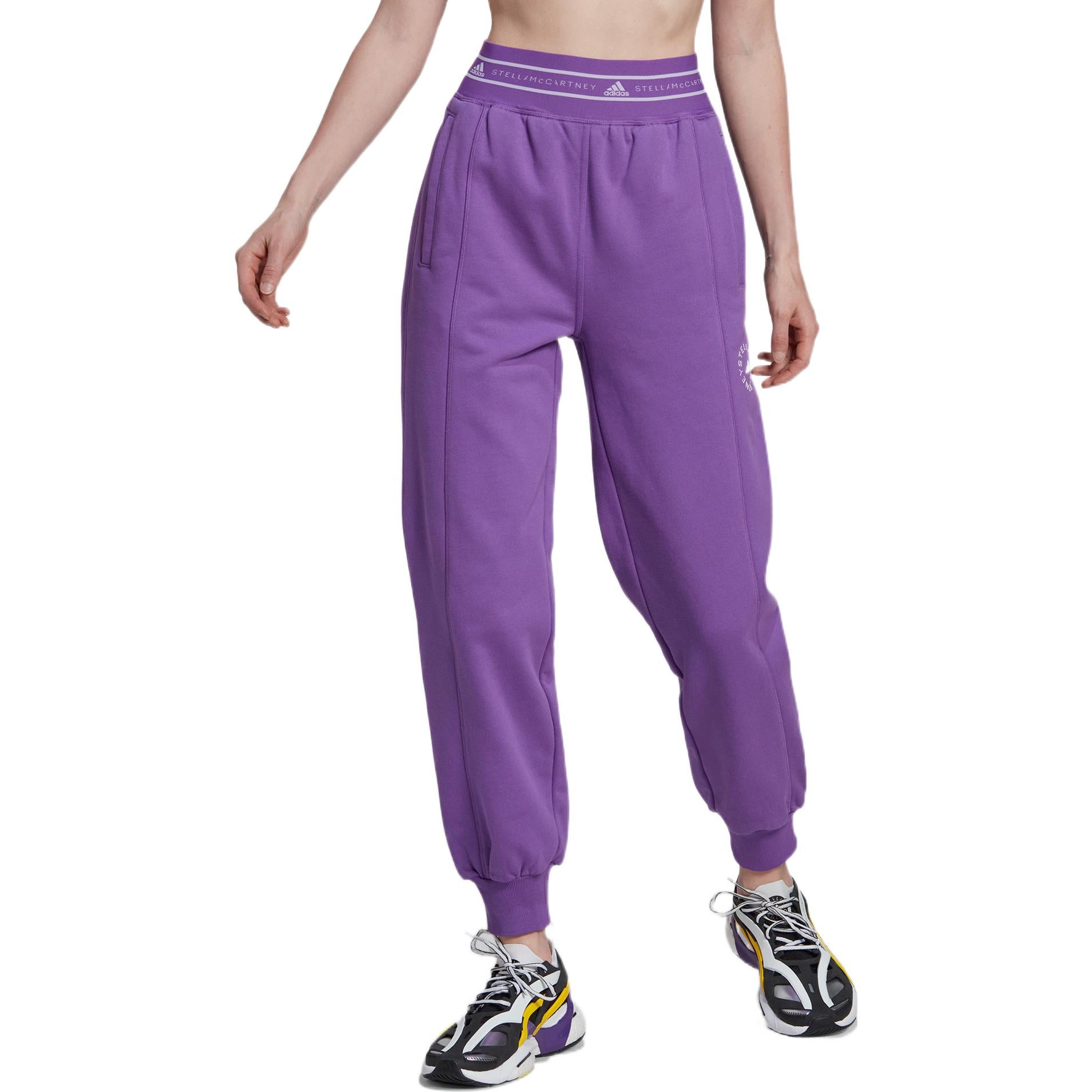 (WMNS) adidas by Stella McCartney Pants Asia Sizing 'Purple' HM3818