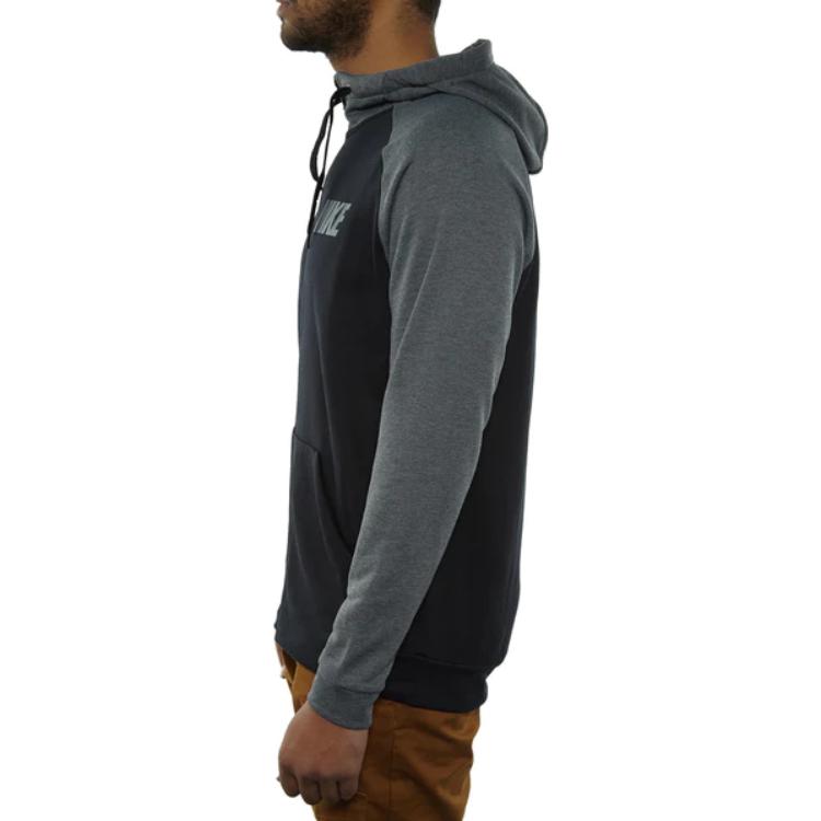 Nike Lightweight Full Zip Fleece Hoodie 'Black Grey' 931792-010