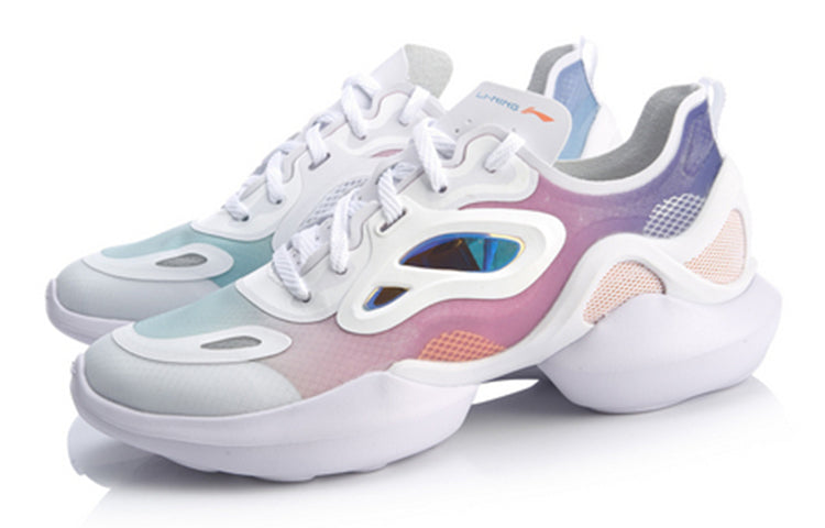 (WMNS) Li-Ning Comet 'White Purple' AGLQ038-7