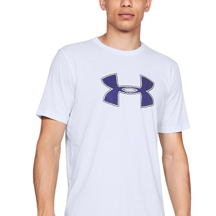 Men's Under Armour UA Big Logo Training Sports White 1329583-100