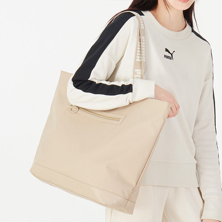 (WMNS) PUMA Prime Classic Shopper Handbag 'Beige' 078741-02