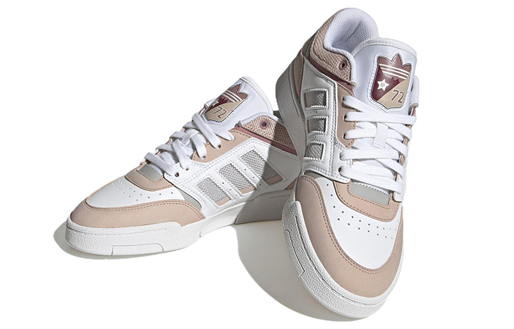 (WMNS) adidas originals Drop Step 'White Grey Brown' IE1835
