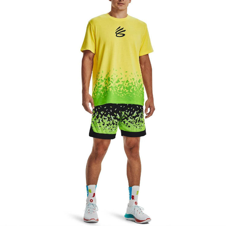 Under Armour Curry x Sour Patch Kids T-shirt 'Yellow Green' 1376512-720
