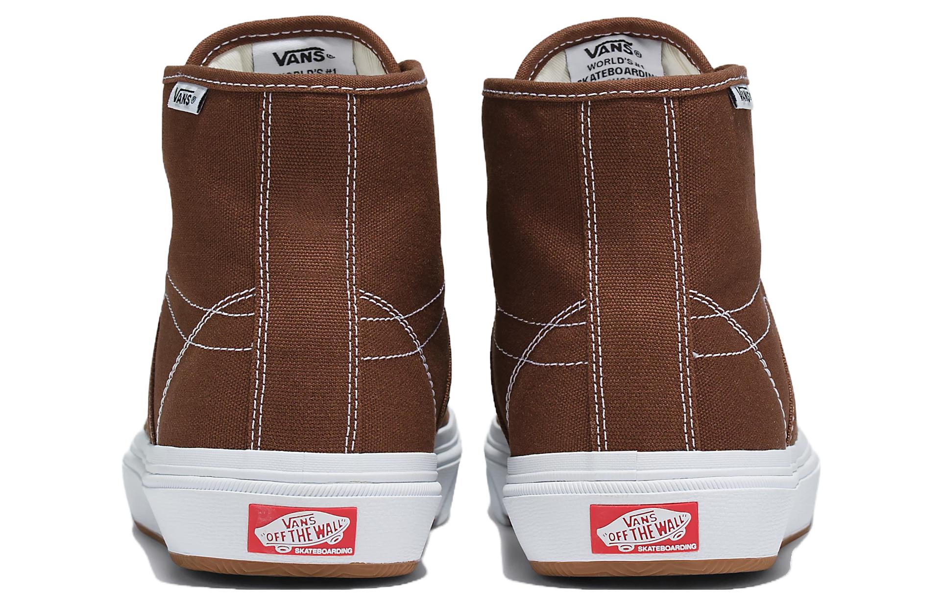 Vans Crockett High Decon 'Brown White' VN0007QVNWH