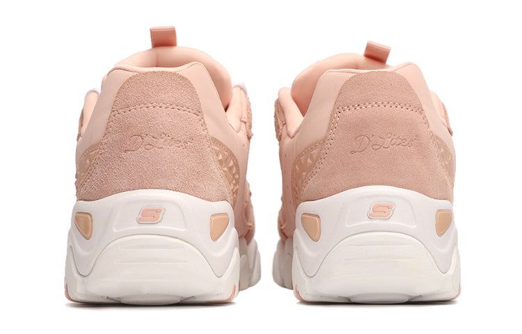 (WMNS) Skechers D Lites Running Shoes Pink 66666118-PCH