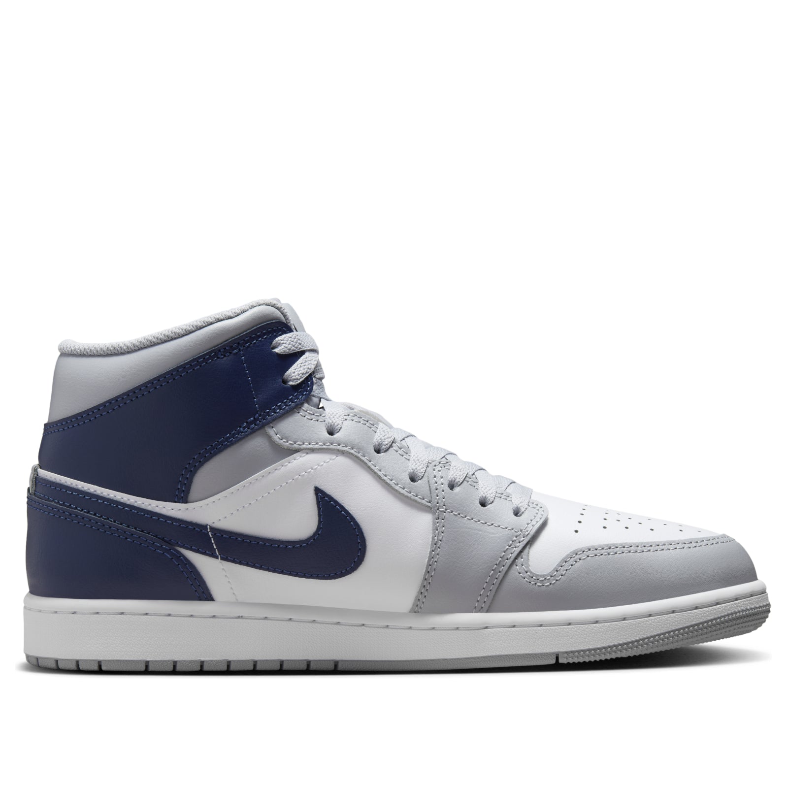 Air Jordan 1 Mid 'Wolf Grey Midnight Navy'  DQ8426-104