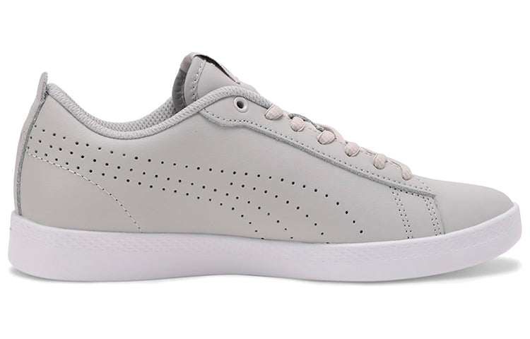 (WMNS) PUMA Smash Perf Leather Casual Sneakers Grey/White 365216-12