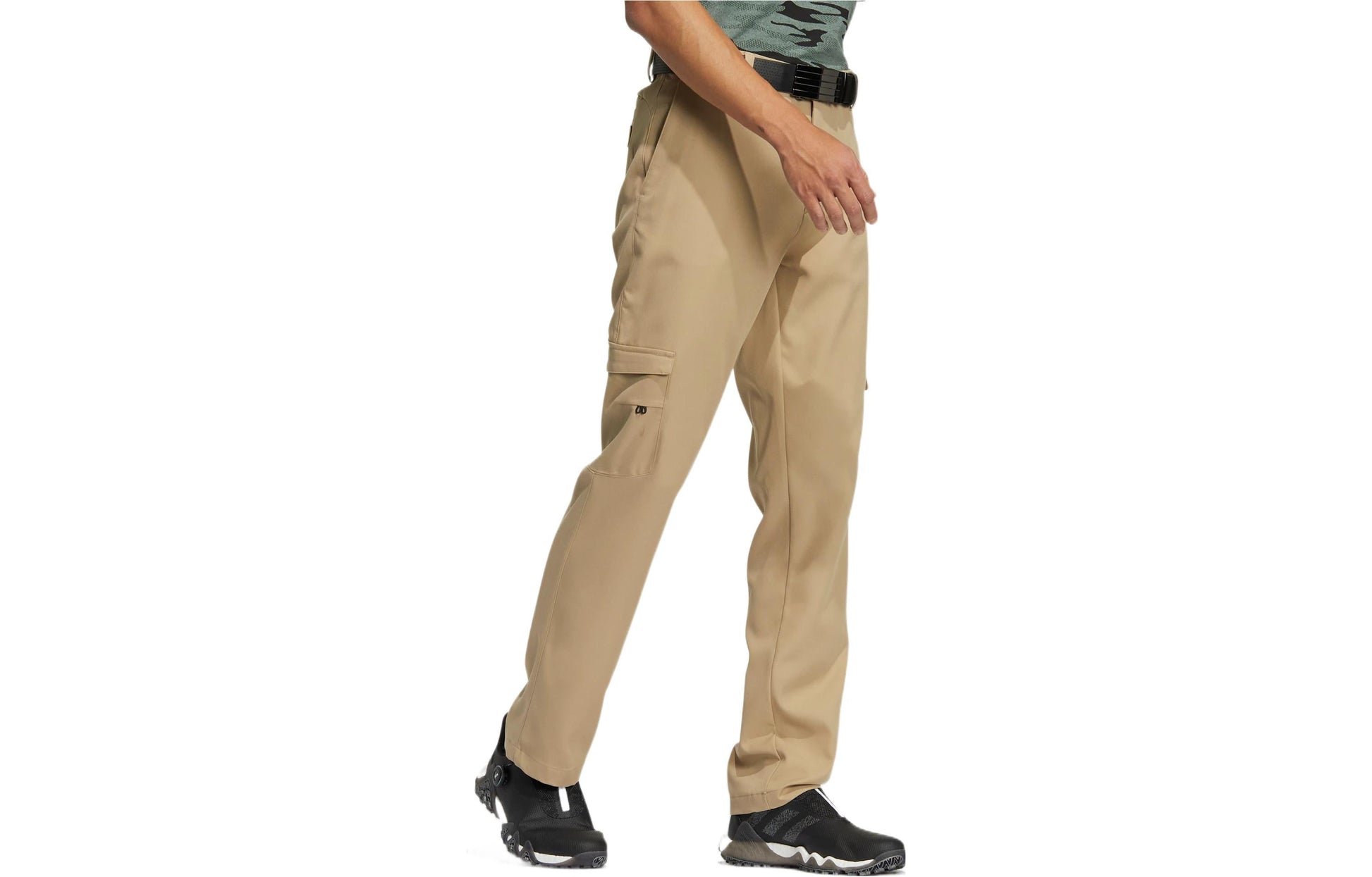 Men's adidas Gt Cargo Pt Solid Color Multiple Pockets Elastic Straight Sports Pants/Trousers/Joggers Khaki HG3256