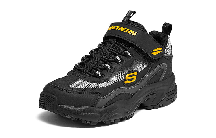 (GS) Skechers Stamina 'Black Gray' 403758L-BKGY
