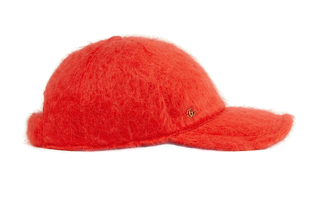 Gucci Mohair Baseball Hat 729349-3HANB-7500