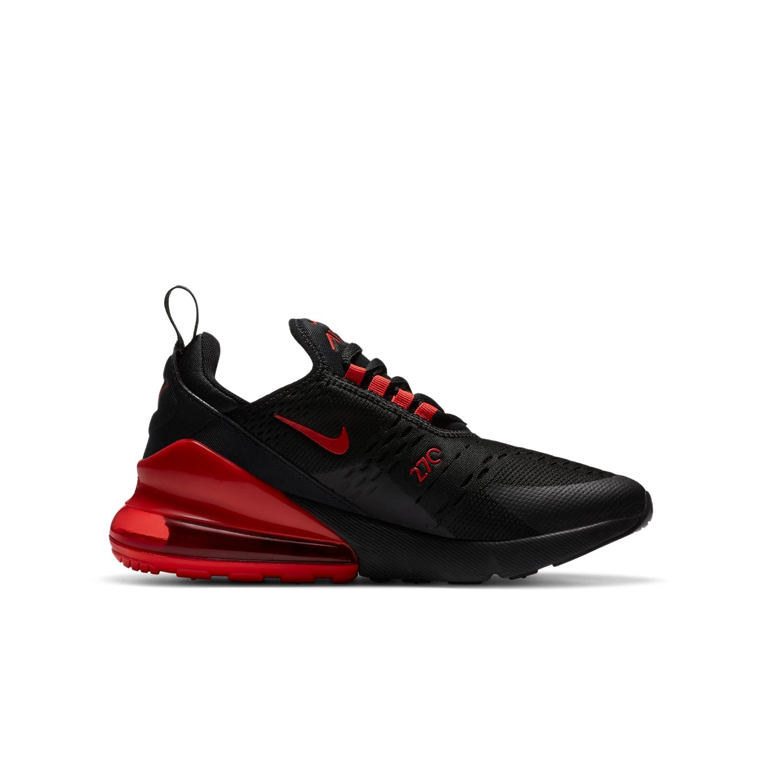 (GS) Nike Air Max 270 'Black Chile Red' DC1996-001