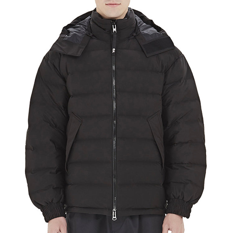 adidas Y-3 Seamless Hooded Down Jacket 'Black' FJ0442