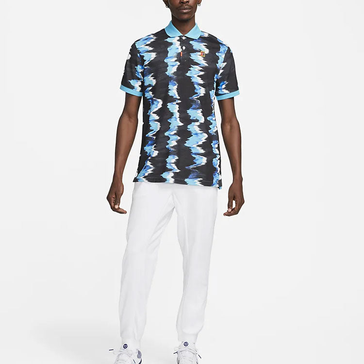 Nike Court Printed Tennis Polo DV8915-416