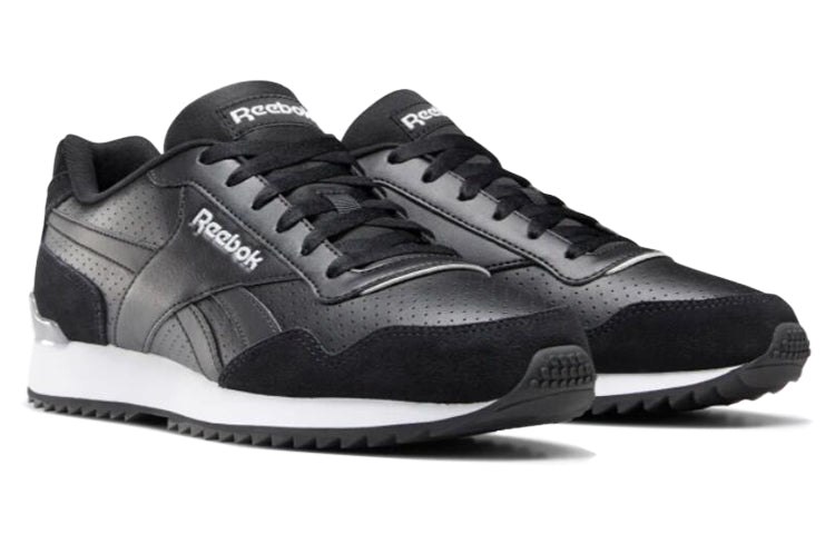 Reebok Royal Glide Ripple Clip Sport Shoes Black EF7712