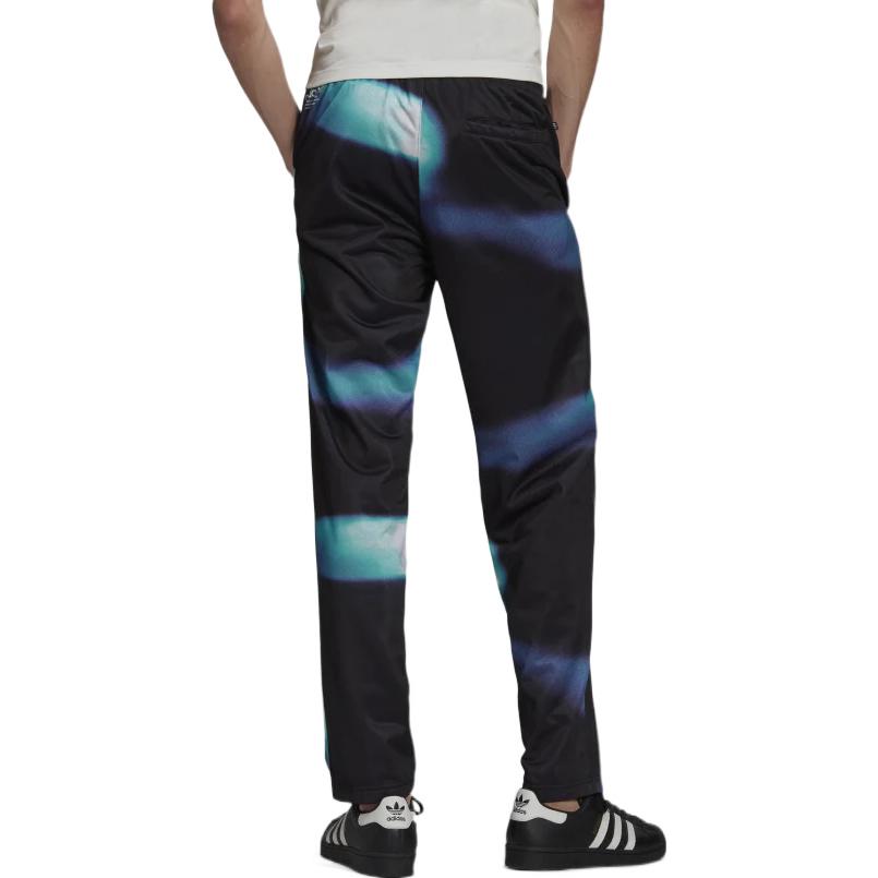 Men's adidas originals SS22 Zipper Pocket Straight Sports Pants/Trousers/Joggers Black HC7175