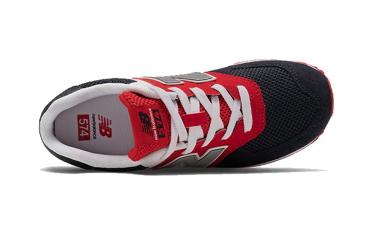New Balance 574 Series Black Grey Red GC574SA1