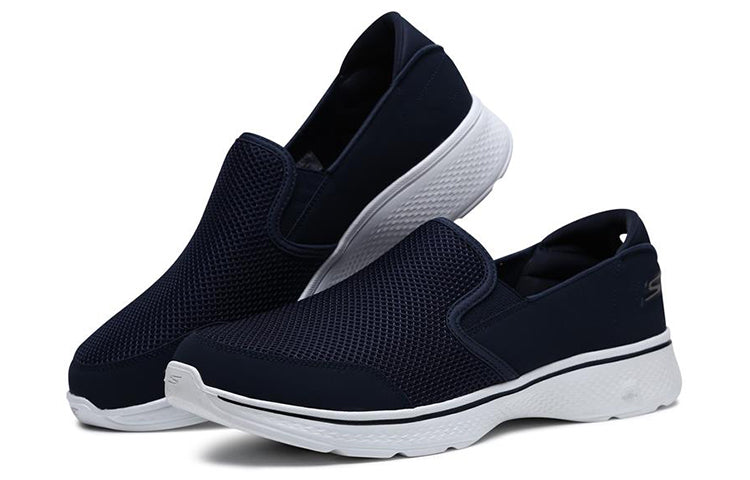 Skechers Go Walk 4 'Blue White' 54682-NVW