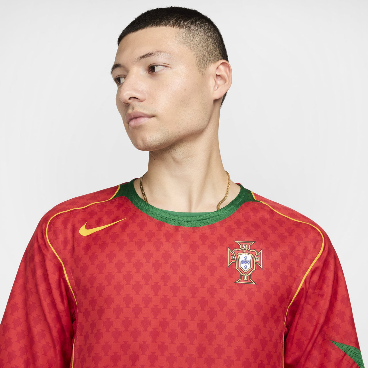 Nike Portugal 2004 Reissue Replica Jersey 'Sport Red Green Yellow' HF6851-614