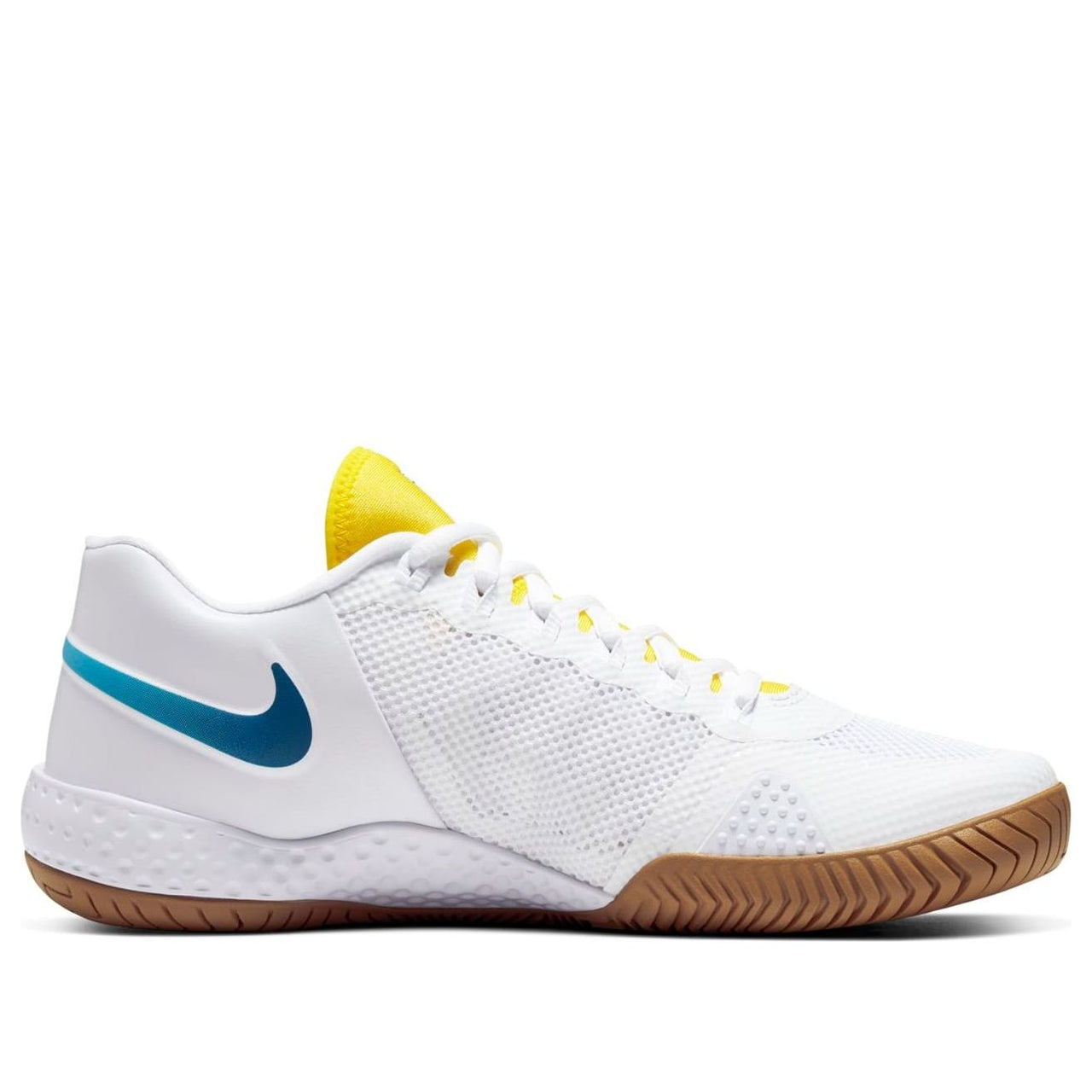 (WMNS) Nike Court Flare 2 'White Blue Yellow' AV4713-107