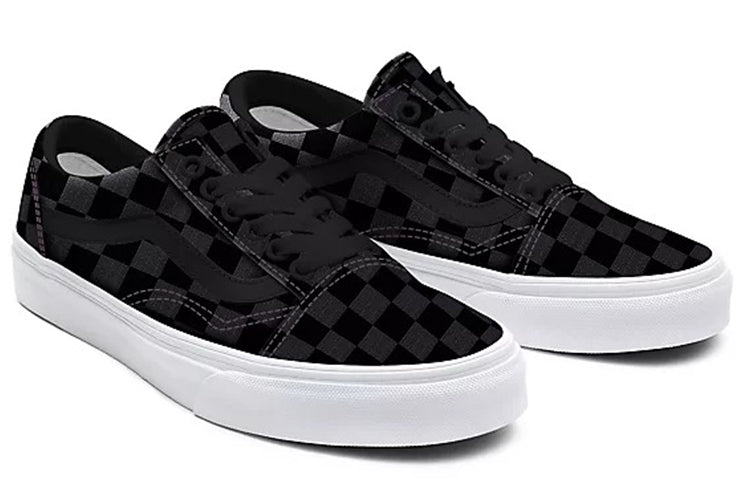 Vans Customs checkerboard old skool Black/Grey Blackgray VN0A3CST024