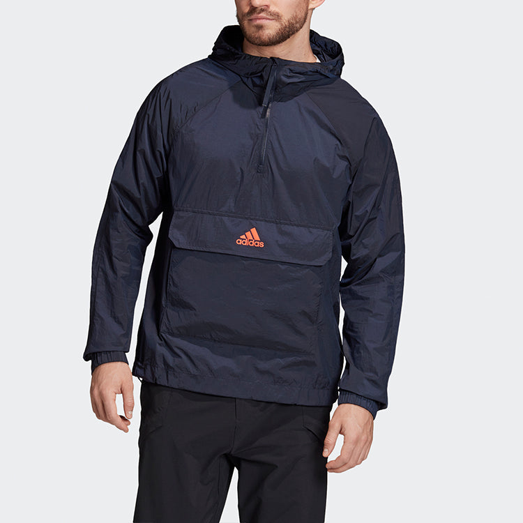 adidas Outdoor Sports Jacket Coat Male Blue FI0619