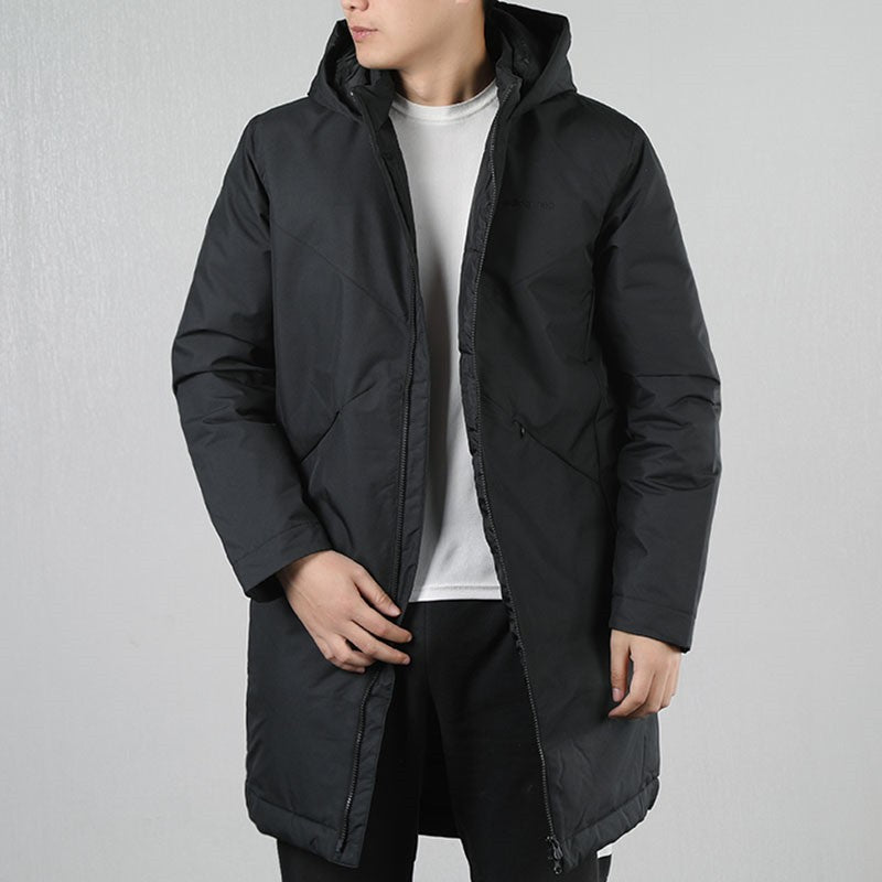 adidas neo Men's Xield Parka Winter Leisure Sports Down Jacket Black EI6278