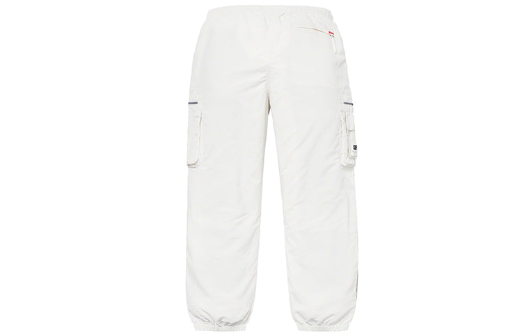 Supreme SS19 Nylon Cargo Pant Casual Jogger Pants White SUP-SS19-10288