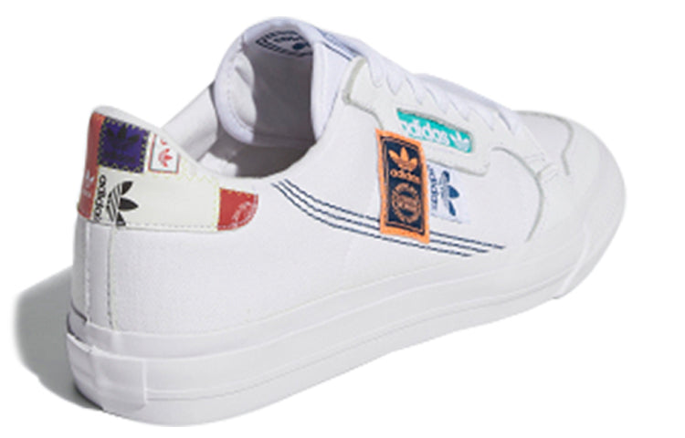adidas Continental Vulc 'White Blue Green' FX3810
