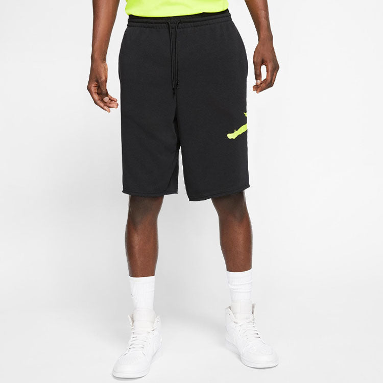 Air Jordan Men's Jumpman Fleece Shorts Sports Shorts Black AQ3115-013
