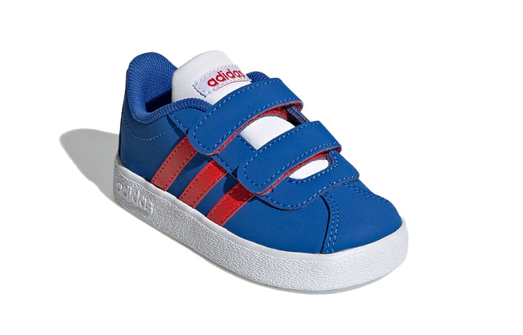 (TD) adidas VL Court 2.0 Cmf I 'Blue Red' EE6910