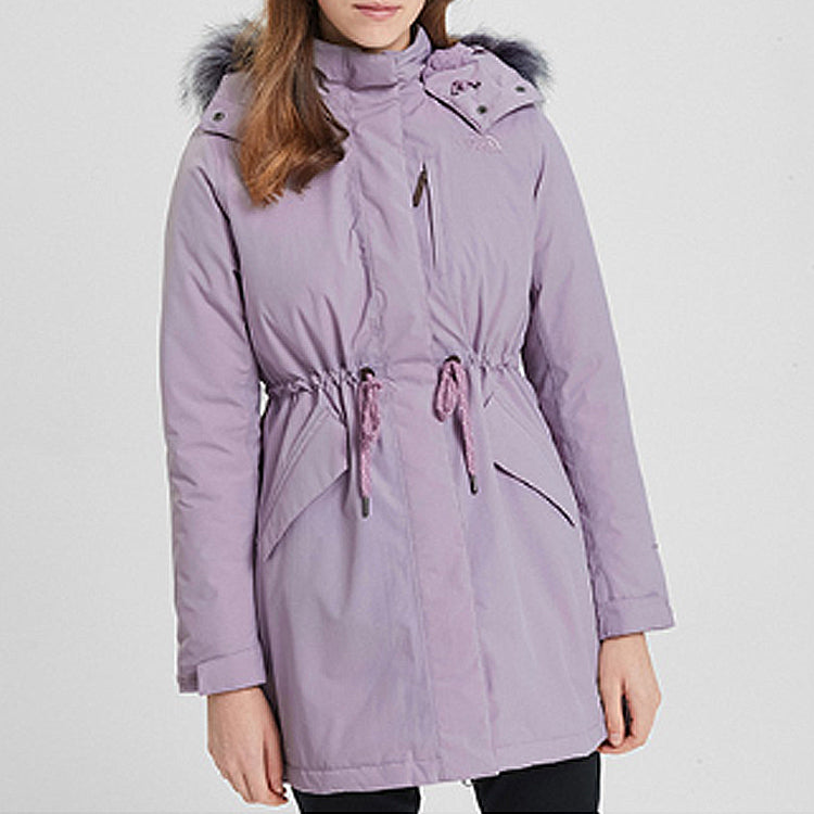 (WMNS) THE NORTH FACE Knee Length Coats 'Purple' 3VV2-D2Q
