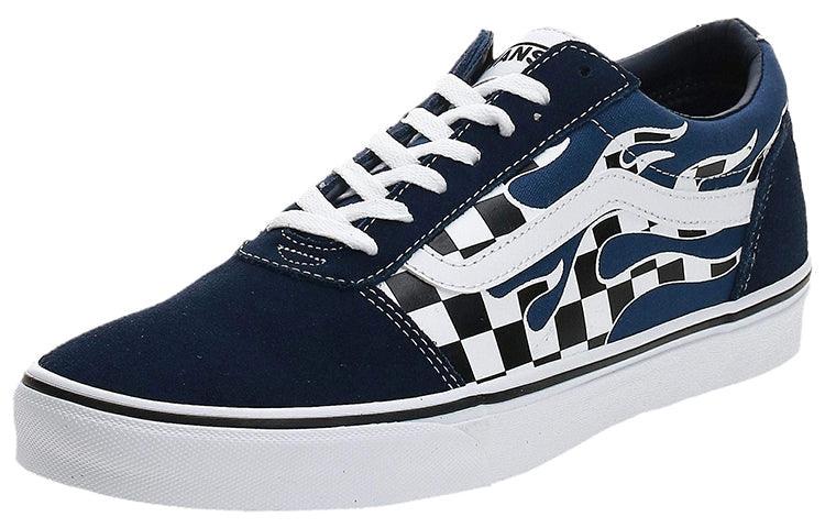 Vans Old Skool Ward Flame Check 'Blue White' VN0A38DMWD6