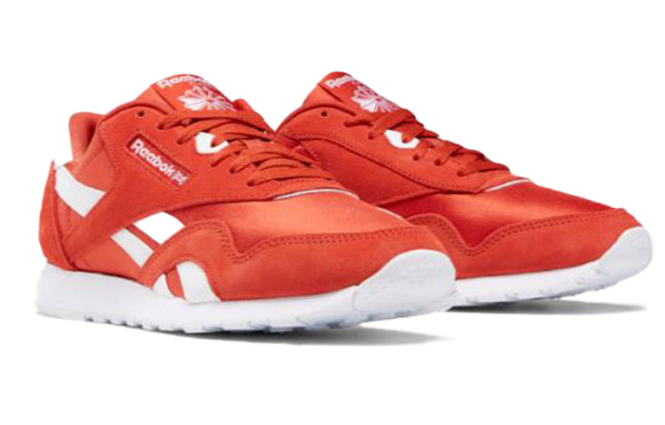 Reebok Classic Nylon Running Shoes Orange FV6071