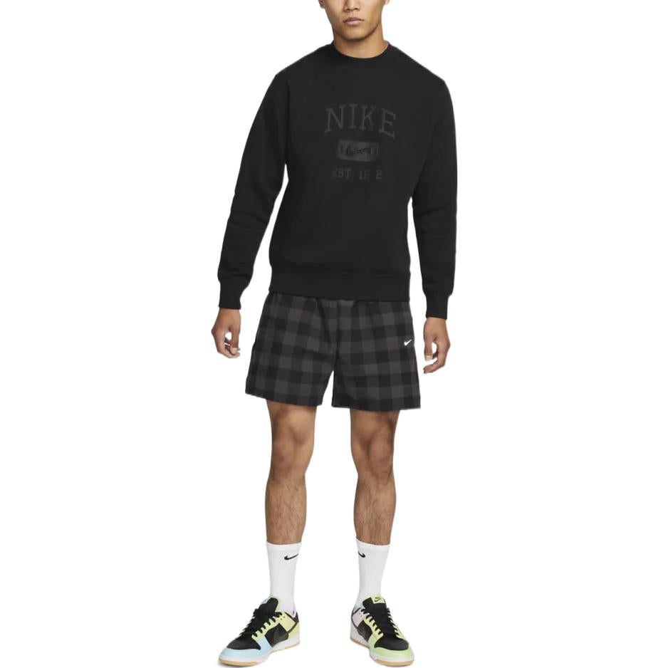 Nike NSW logo sweatshirt 'Black' DZ4673-010