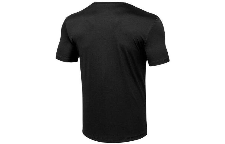 Men's Skechers Training Running Sports Knit Short Sleeve Black P220M052-0018