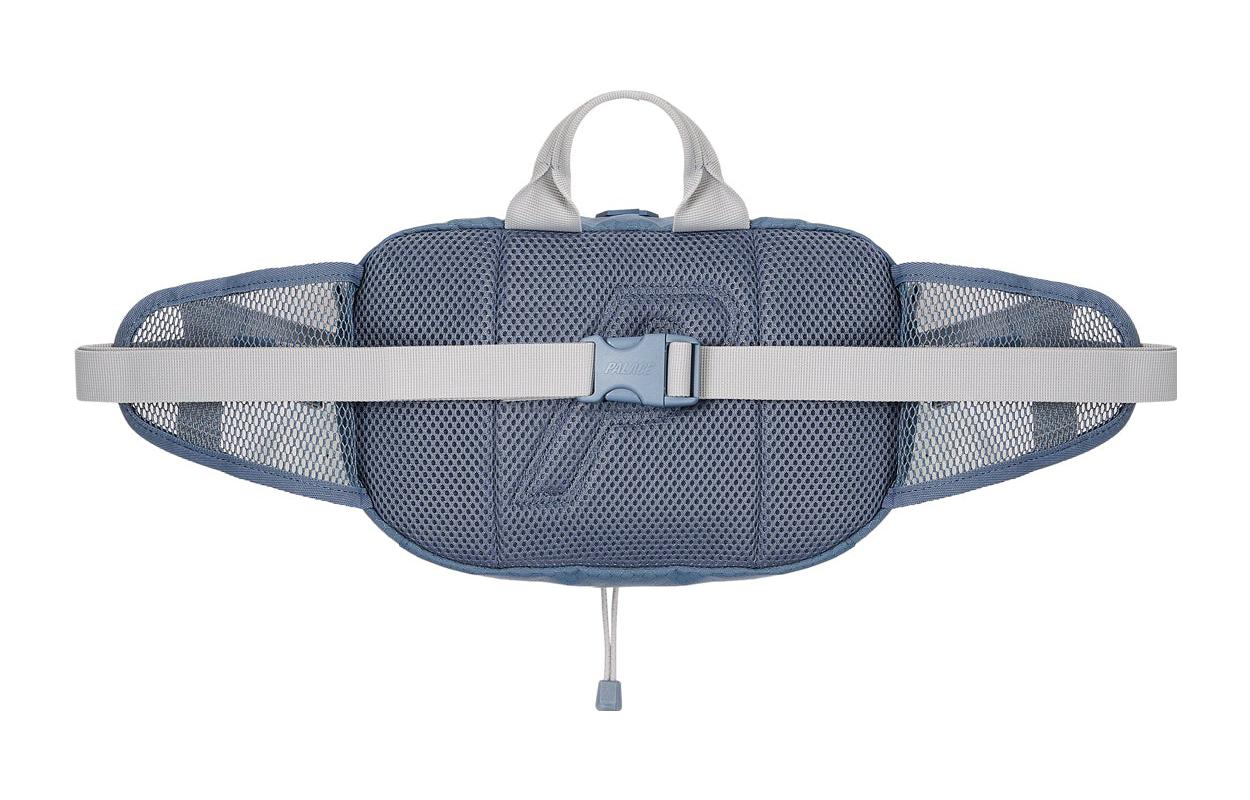 Palace Cordura Eco Hex Ripstop Bun Waist Bag 'Grey' P24BAG006