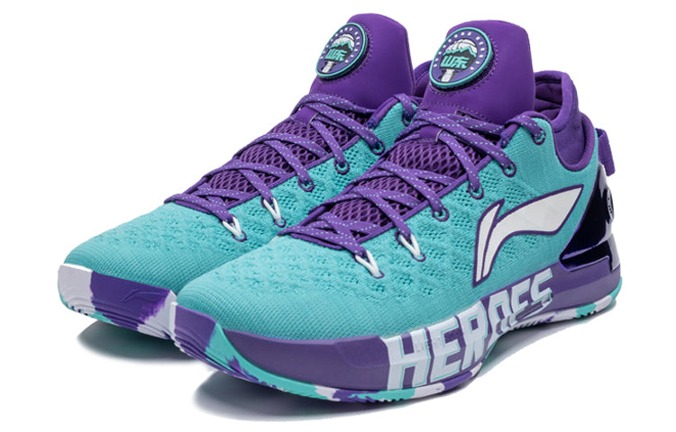 Li-Ning Yushuai 13 Low C. J. McCollum Player Edition 'Fluorescent Green Purple' ABAP095-G