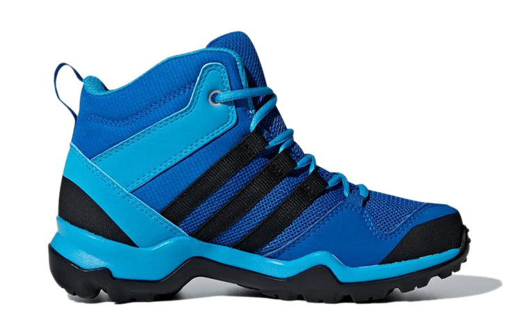 (GS) adidas Terrex Ax2r Mid Rain.Rdy 'Blue Black' BC0673