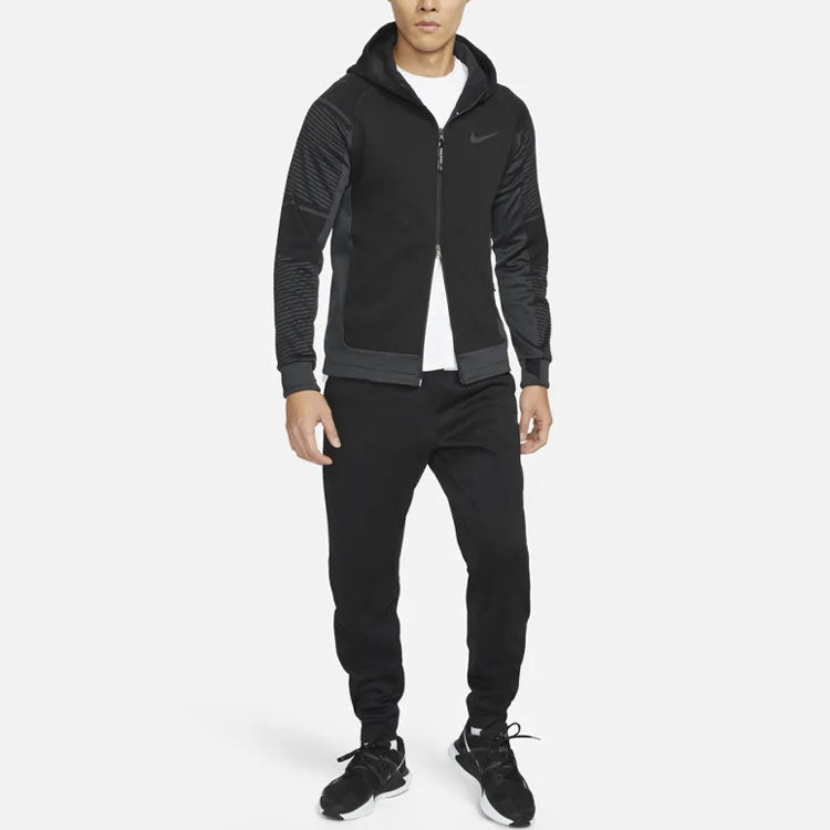 Nike Therma-Fit Adv Full Length Zipper Training Hooded Jacket Asia Sizing 'Black' DD2131-070